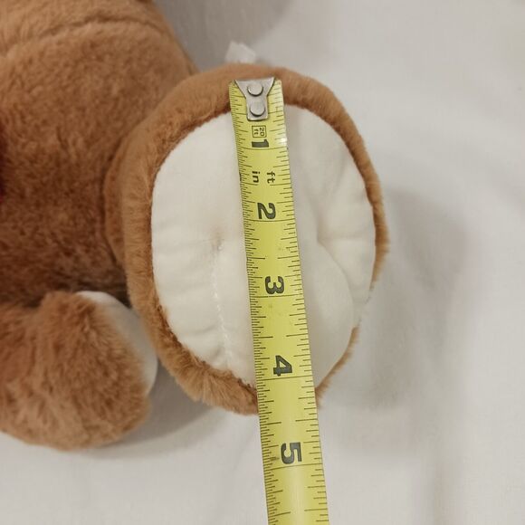 Teddy Bear 15" Kellytoy Plush BROWN Soft Floppy Ears Collect VIntage New w Tags - Picture 12 of 16